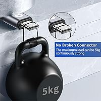 Vista 17 de Cable USBC de 10 pies, paquete de 2 cables largos USBC de carga rápida, cable trenzado de nailon USB C a USB C cargador de iPhone compatible