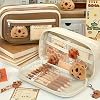 Capybara Pencil Case Capibara pencil holder large large size Kawaii Korean Style Cute Pencil Case with large capacity accessories (1 DOLL+5PCS STICKER INCLUDED)