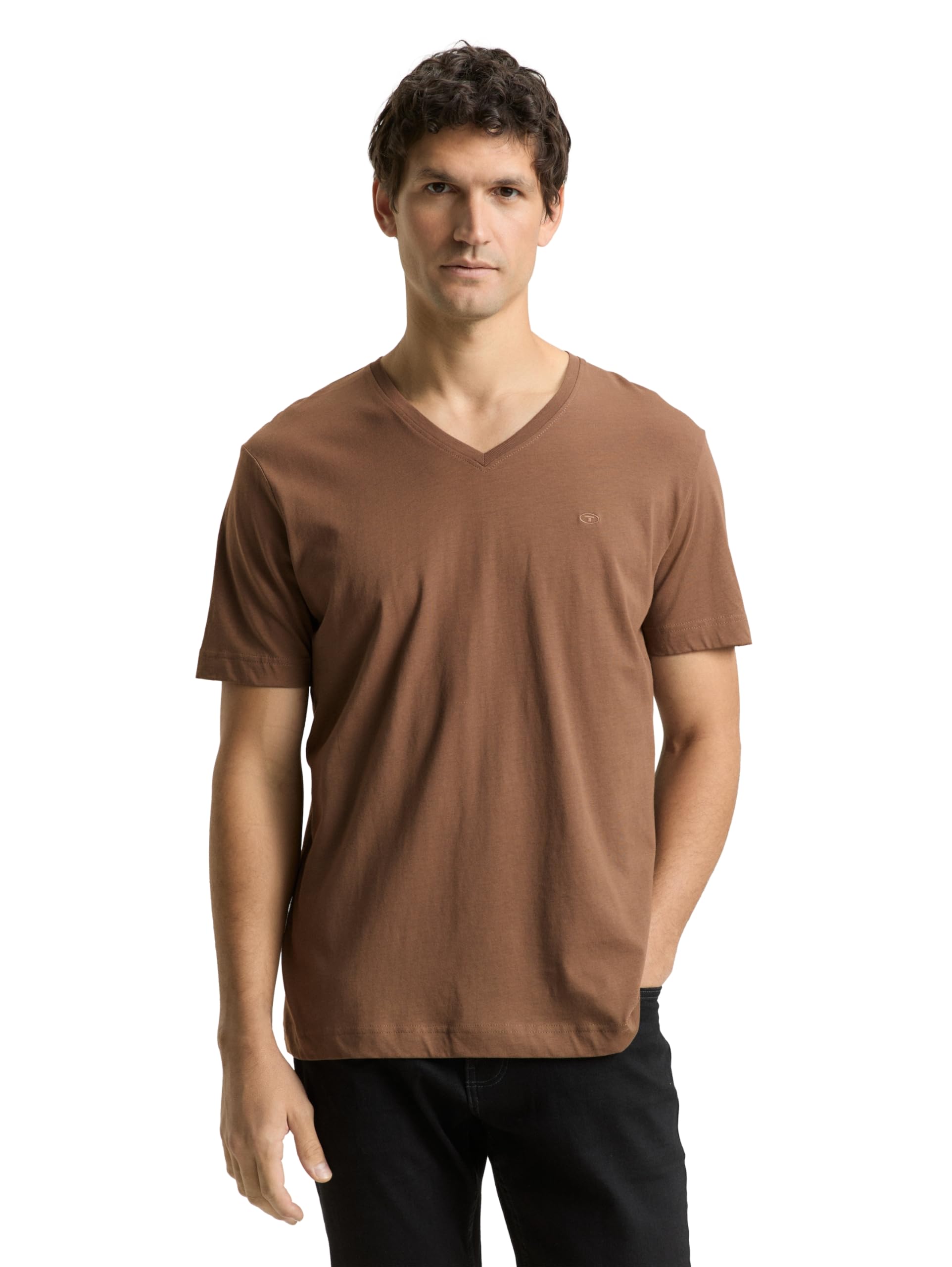 Tom Tailor Herren Basic T-Shirt