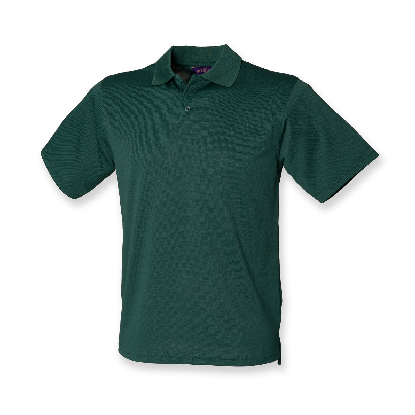 Polo Henbury Coolplus vert bouteille taille S respirant - 2