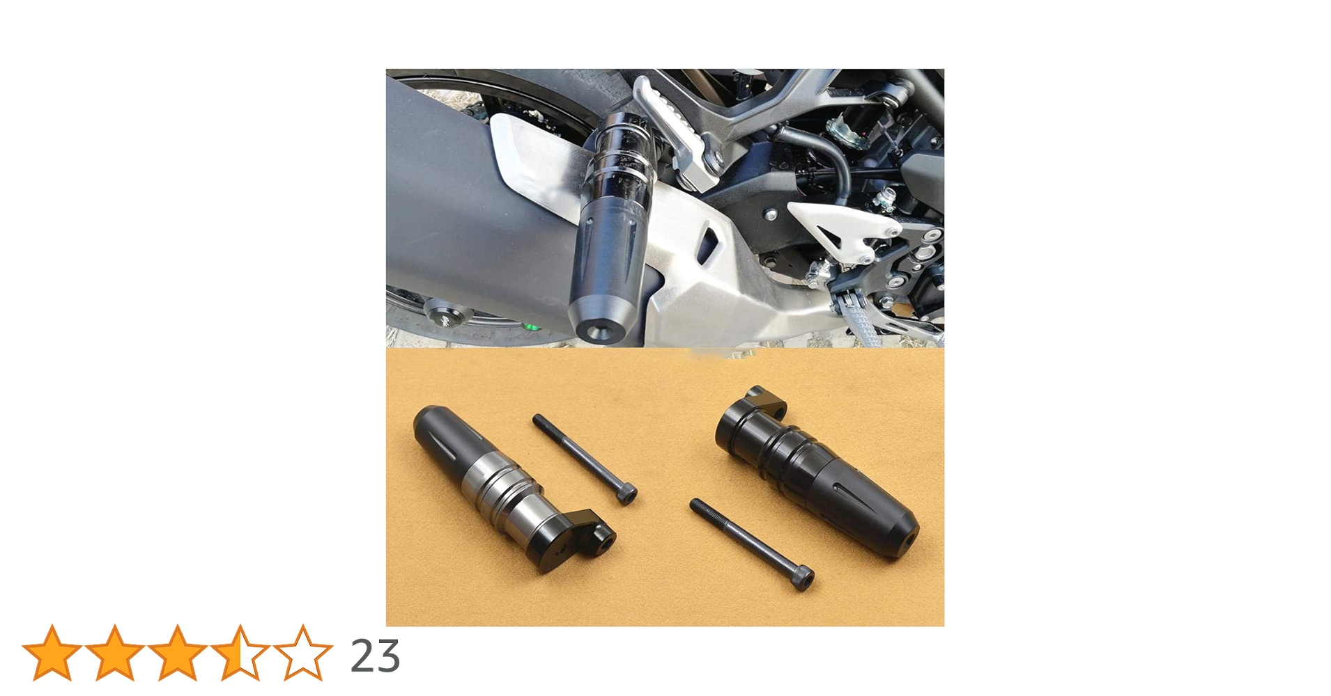 Amazon | LEDISHUN エキゾーストパイプスライダー マフラースライダー