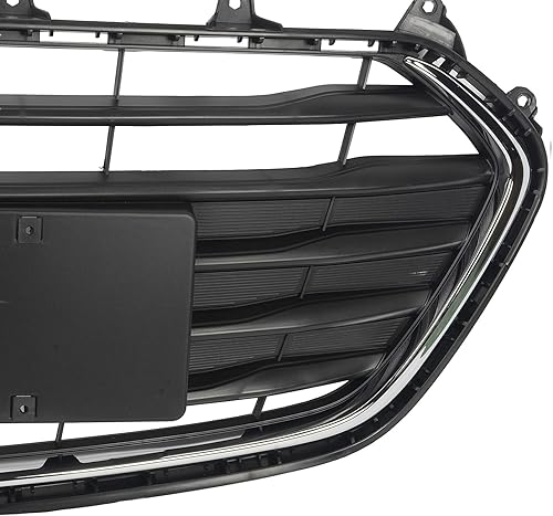 Miniatura 8 de KARPAL Rejilla central de parachoques delantero compatible con Chevrolet Trax 2017-2021 42537706 GM1036196