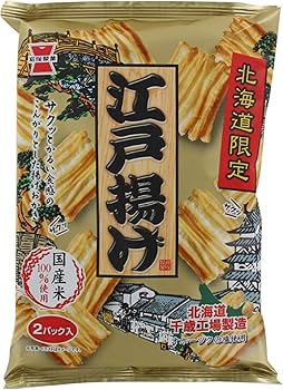 Amazon.co.jp: 岩塚製菓 江戸揚げ 68g×12個 : 食品・飲料・お酒