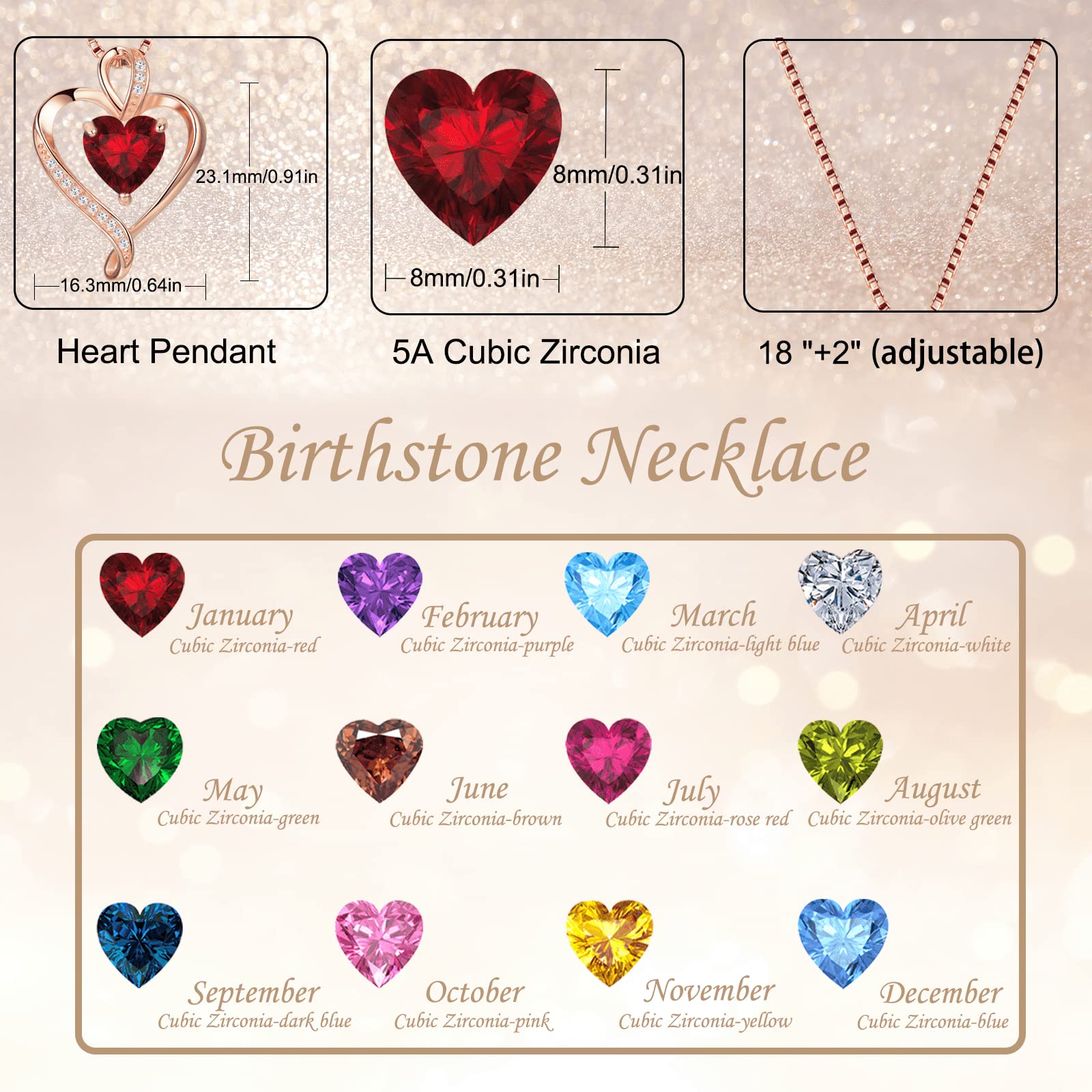 LAVUMO Collana Donna Cuore Argento Sterling 925 Originale Gioielli Regalo per Lei Amiche Moglie Mamma Fidanzata Compleanno San Valentino Natale Anniversario Festa Della Mamma Donna Regalo Idea