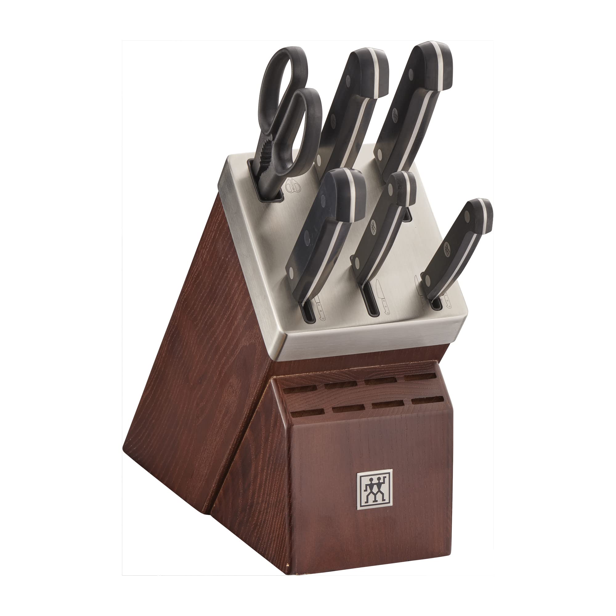 Amazon | ZWILLING グルメ セルフシャープニングナイフブロック7点