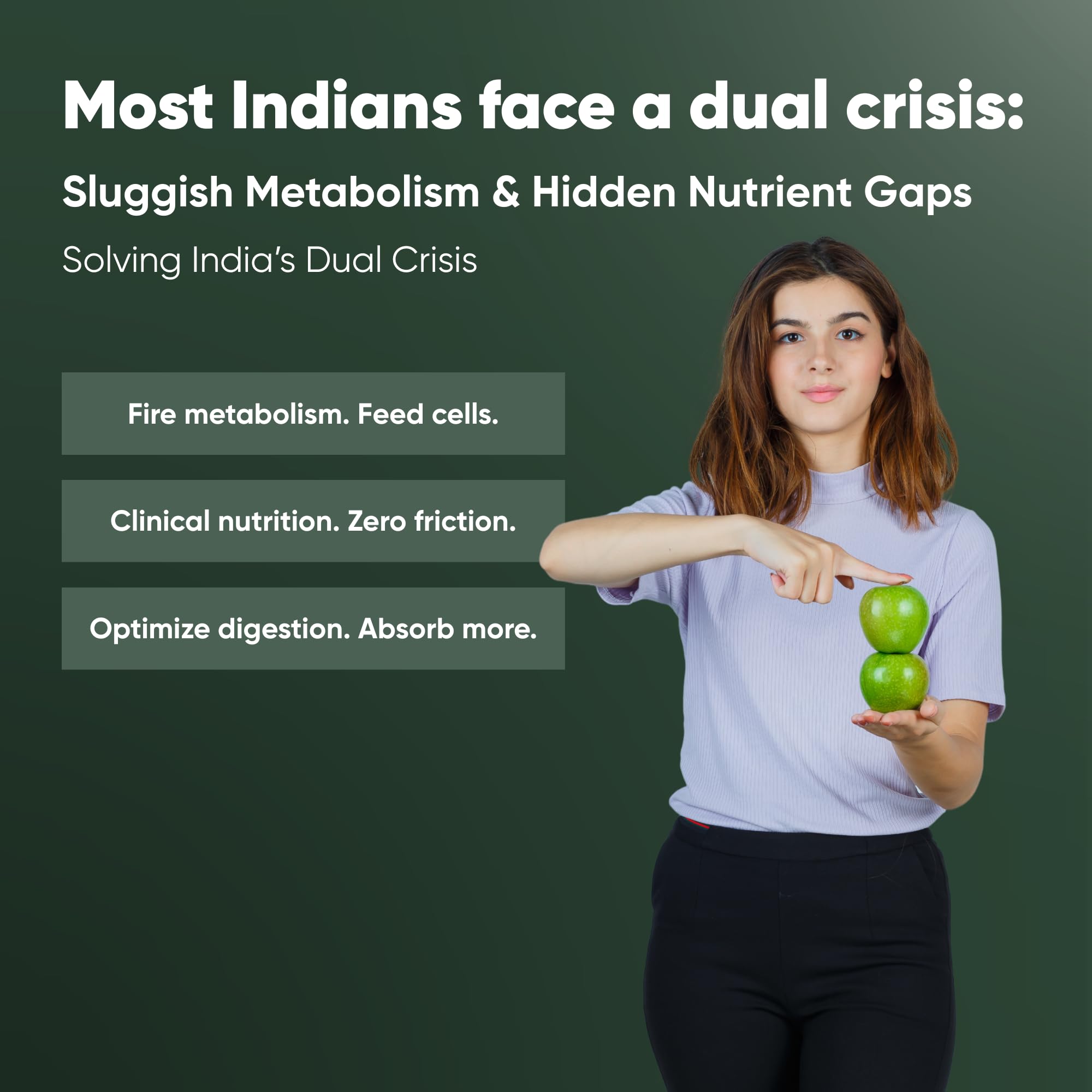 The Daily Detox Bundle | Metabolic Balance + Super Green Gummies | Apple Cider Vinegar 500mg + Inulin 500mg + Garcinia Cambogia 250 mg | 10 Vitamins (100% RDA) + 10 Minerals + 15 Superfoods | Vegan | No Added Sugar — Amazon image 2
