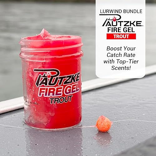 Miniatura 3 de Lurwind Paquete definitivo para huevos de salmón Pautzke UV-Glo - Mejor colección de colores - Huevos de salmón premium para pesca de trucha - Cebo