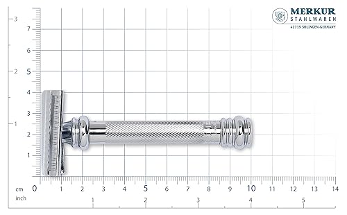 Miniatura 10 de Rasuradora de seguridad Merkur-razor 37c cromado con barra inclinada