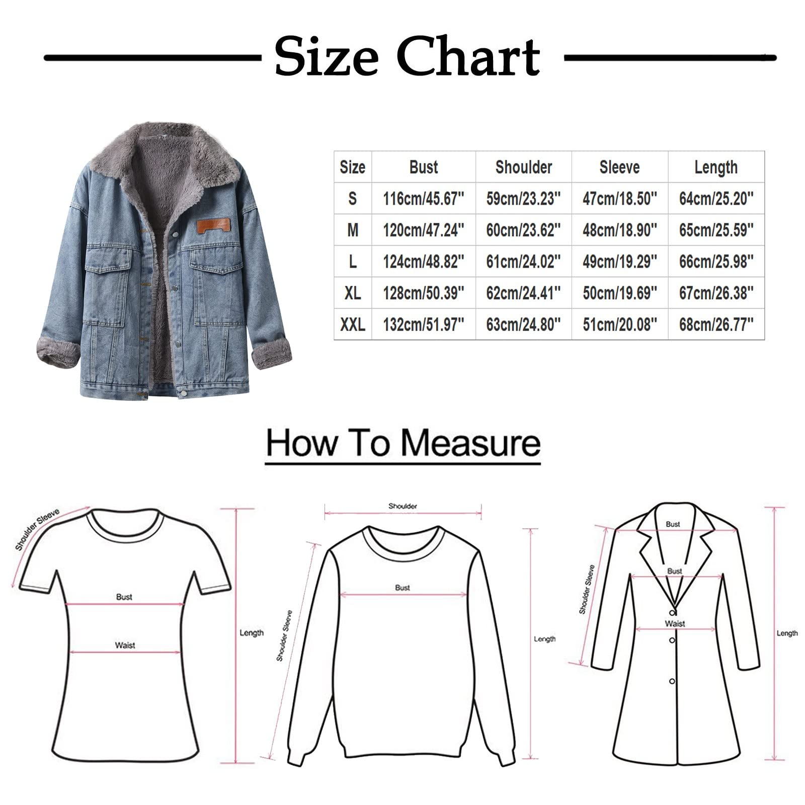 Chaqueta vaquera corta para mujer, chaqueta de invierno forrada de forro polar, cuello de peluche, chaqueta de entretiempo, chaqueta cálida de mezclilla, manga larga, estilo occidental,