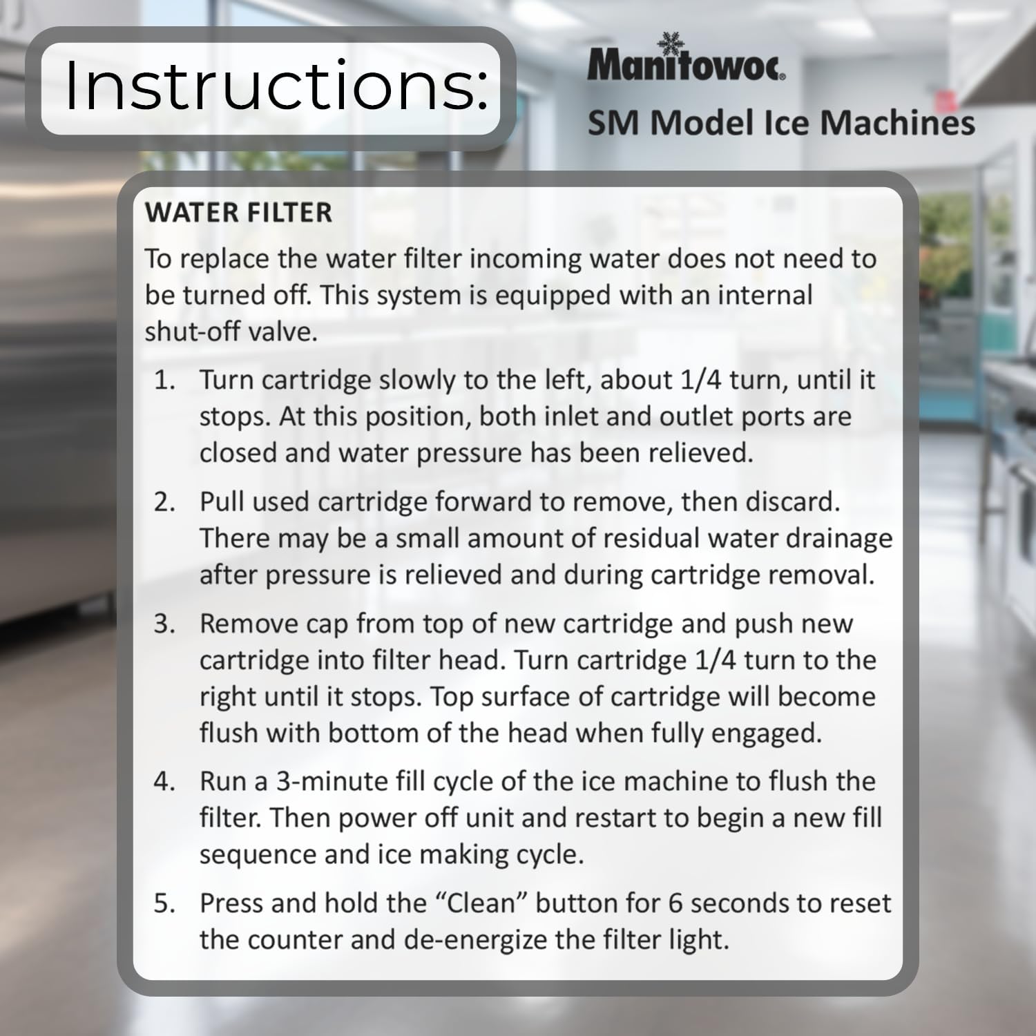 Hand writing on a filter reminder sticker with date and name