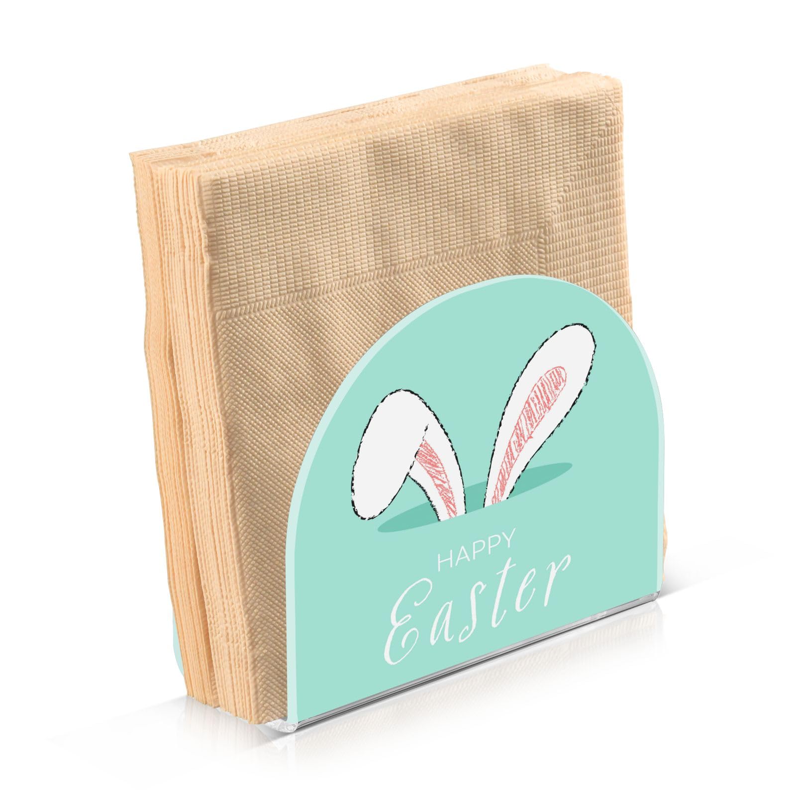 Porte-Serviettes En Métal Design Lapin Mignon - Pour Table De Cuisine Ou Salle à Manger - Organisateur De Serviettes En Papier Ou Tissu - 5
