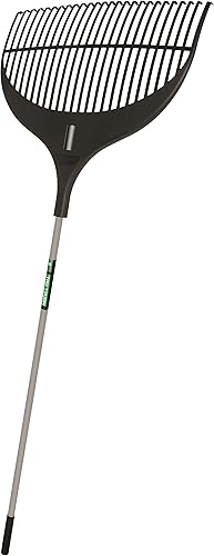 Miniatura 5 de Truper, rastrillo para jardín, profesional, de acero, Tru Built - Rastrillo de hojas acero con cabeza de 48,2 cm