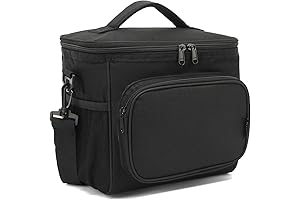 FlowFly Insulated Reusable Lunch Bag Adult Large Lunch Box for Women and...