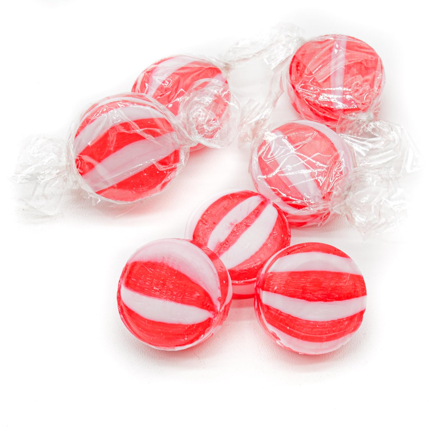 Cinnamon Discs Hard Candy 4 lb – Bulk, Resealable Bag, Individually Wrapped, Old Fashioned, Bold Flavor