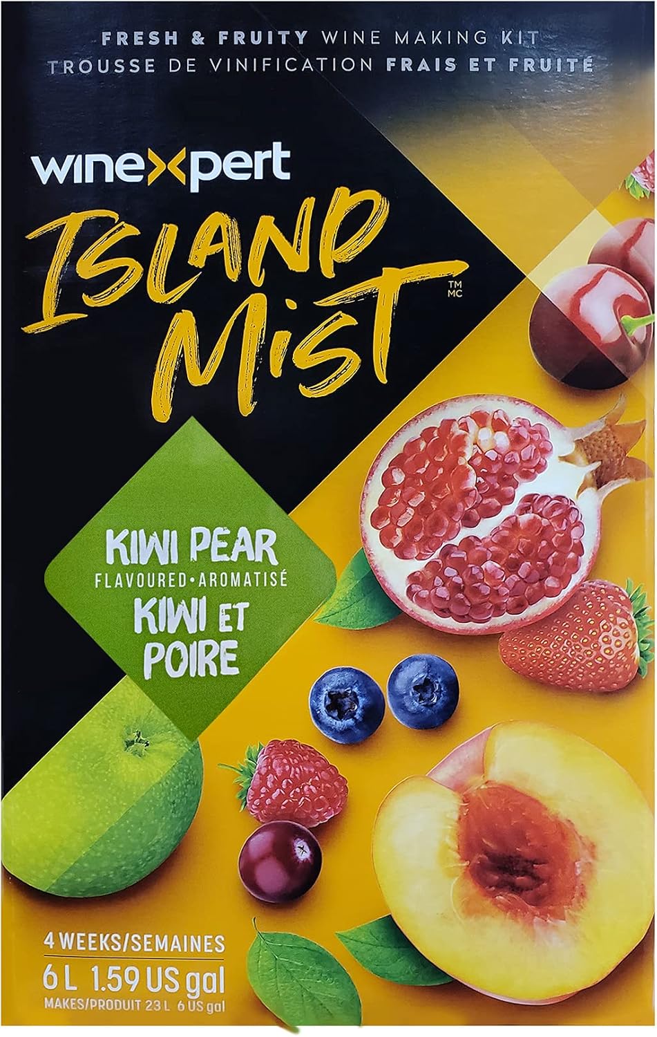 Kiwi-Pear Sauvignon Blanc (Island Mist) Ingredient Kit