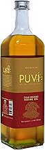 Puvi 1L Glass Bottle Cold Pressed Gingelly/Sesame Oil (Virgin, Chekku/Ghani) - 1 Litre