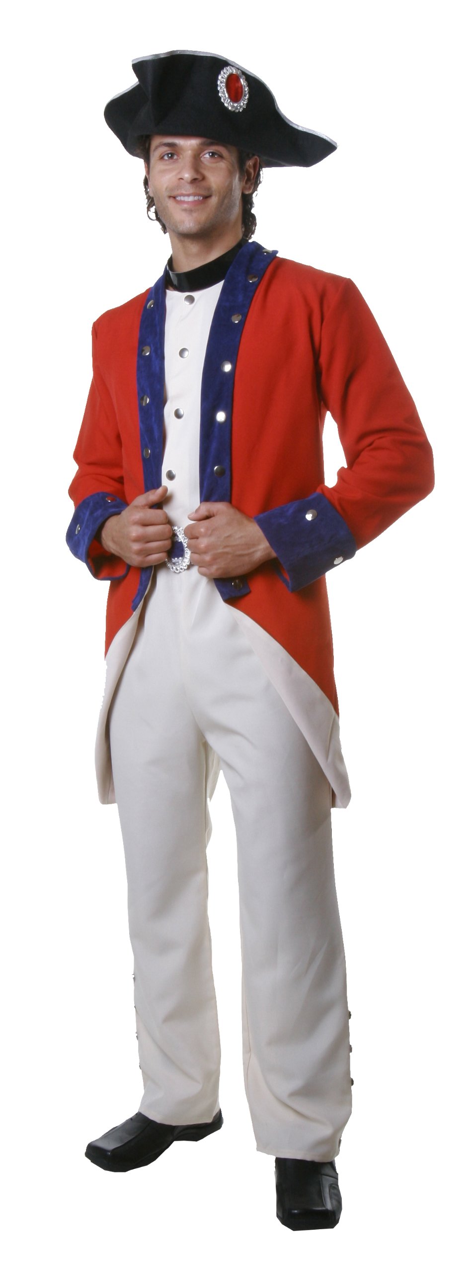 Dress Up America Kolonialsoldat-Kostüm Für Erwachsene - Wunderschönes Verkleidungsset Für Rollenspiele