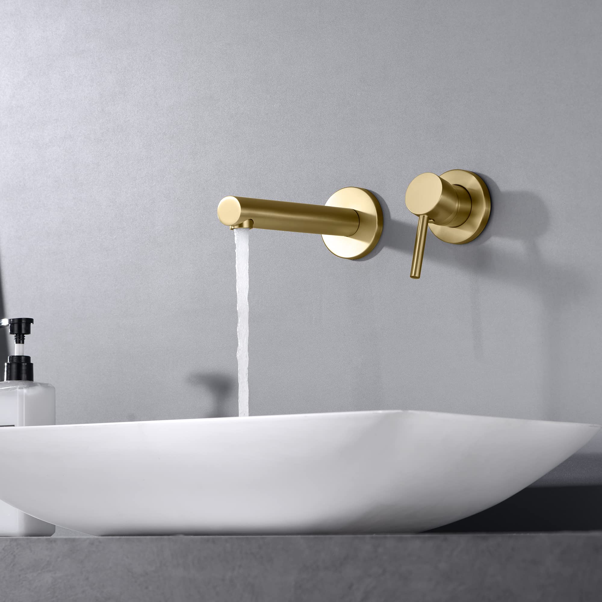 Grifo de baño de Montaje en Pared S1400BGI+ Grifo para bañera Romana S2169S-BG