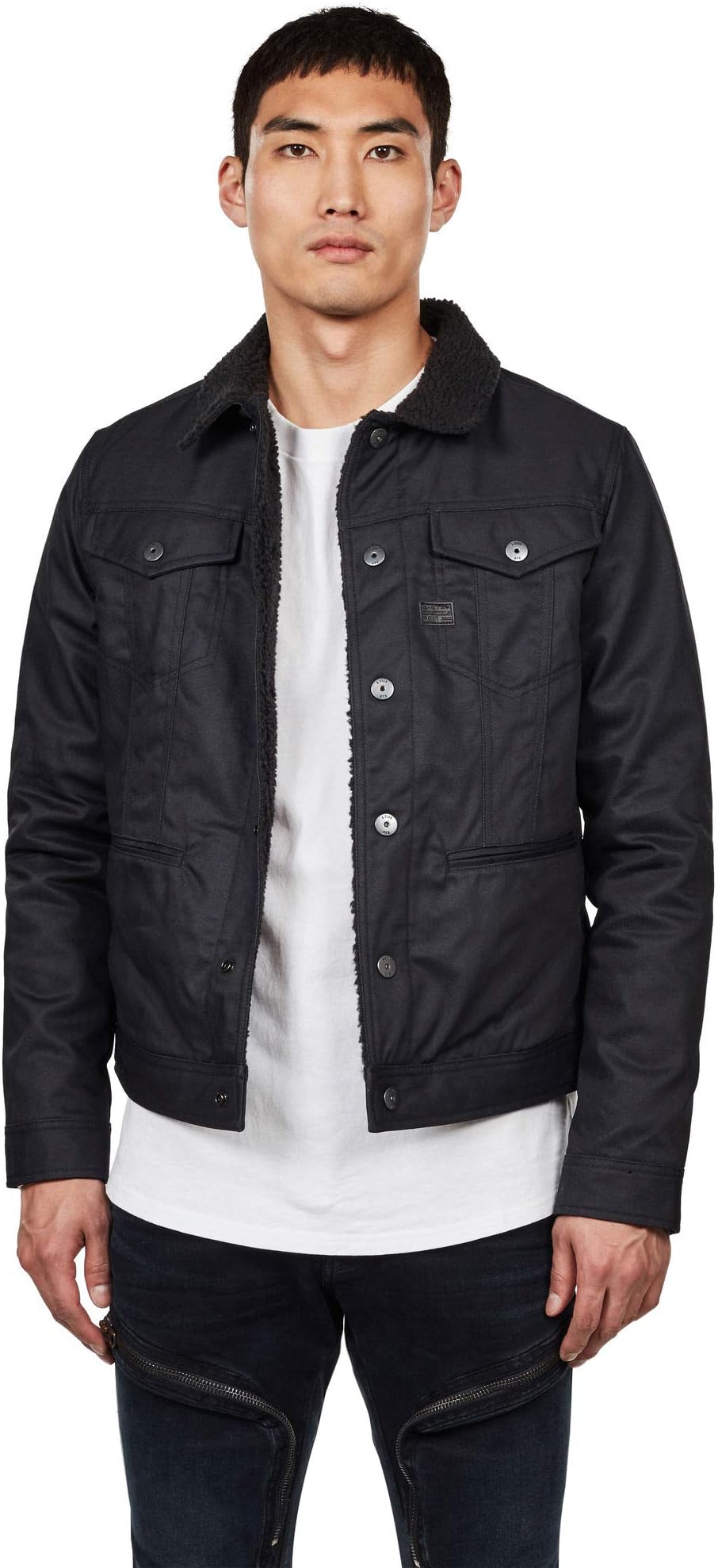 Mens D-Staq Sherpa Slim Jacket