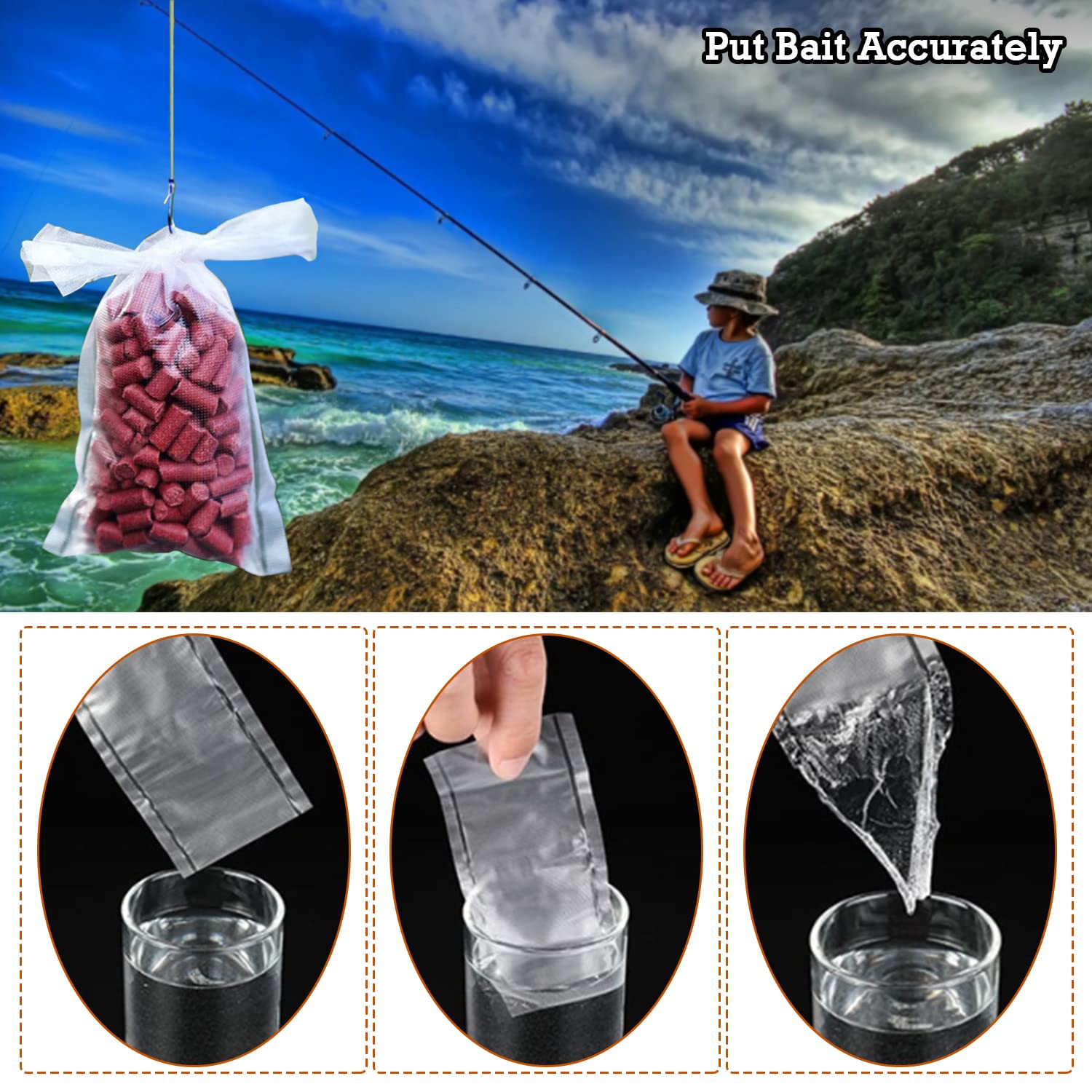 Lot De 18 Bas De Ligne Pour Pêche à La Carpe - Résistance 5,4 Kg, Hameçons En Acier Inoxydable - 10