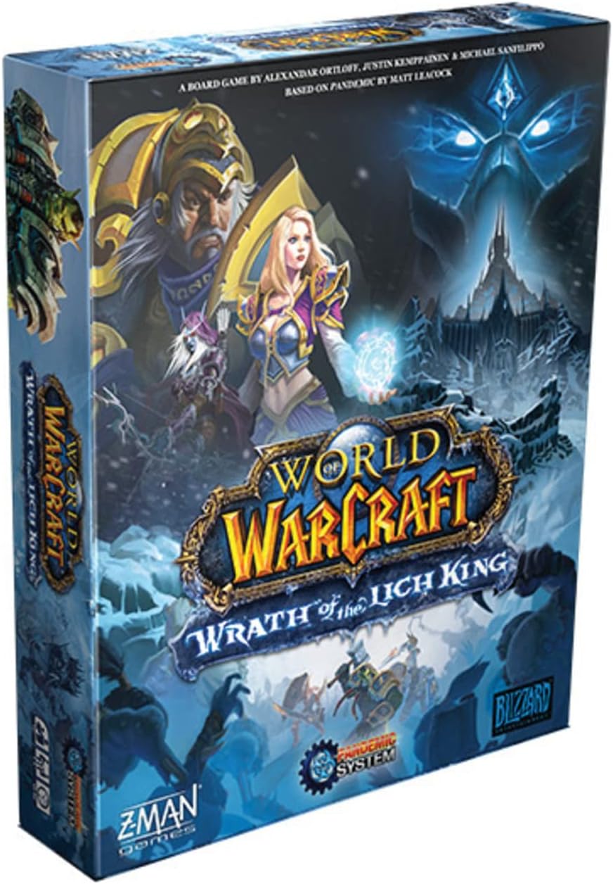 World Of Warcraft Wrath Of The Lich King A Pandemic System Board Game