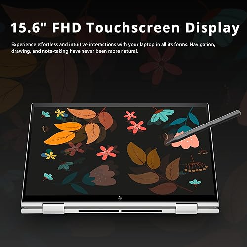 Miniatura 3 de HP Envy x360 2 en 1 15.6 pulgadas FHD portátil con pantalla táctil, Intel Core i7-1260P, 16GB RAM, 1TB PCIe SSD, KB retroiluminada, cámara web HD,