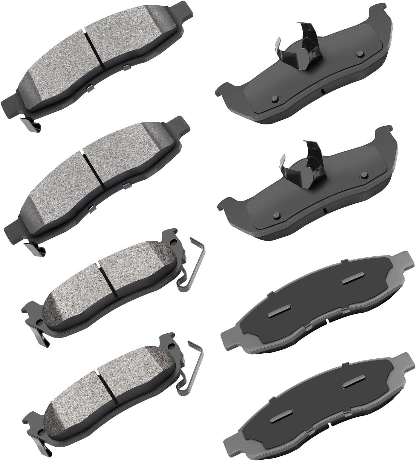 Detroit Axle Brake Pads for 20132019 Nissan Pathfinder JX35, 20152020 Murano