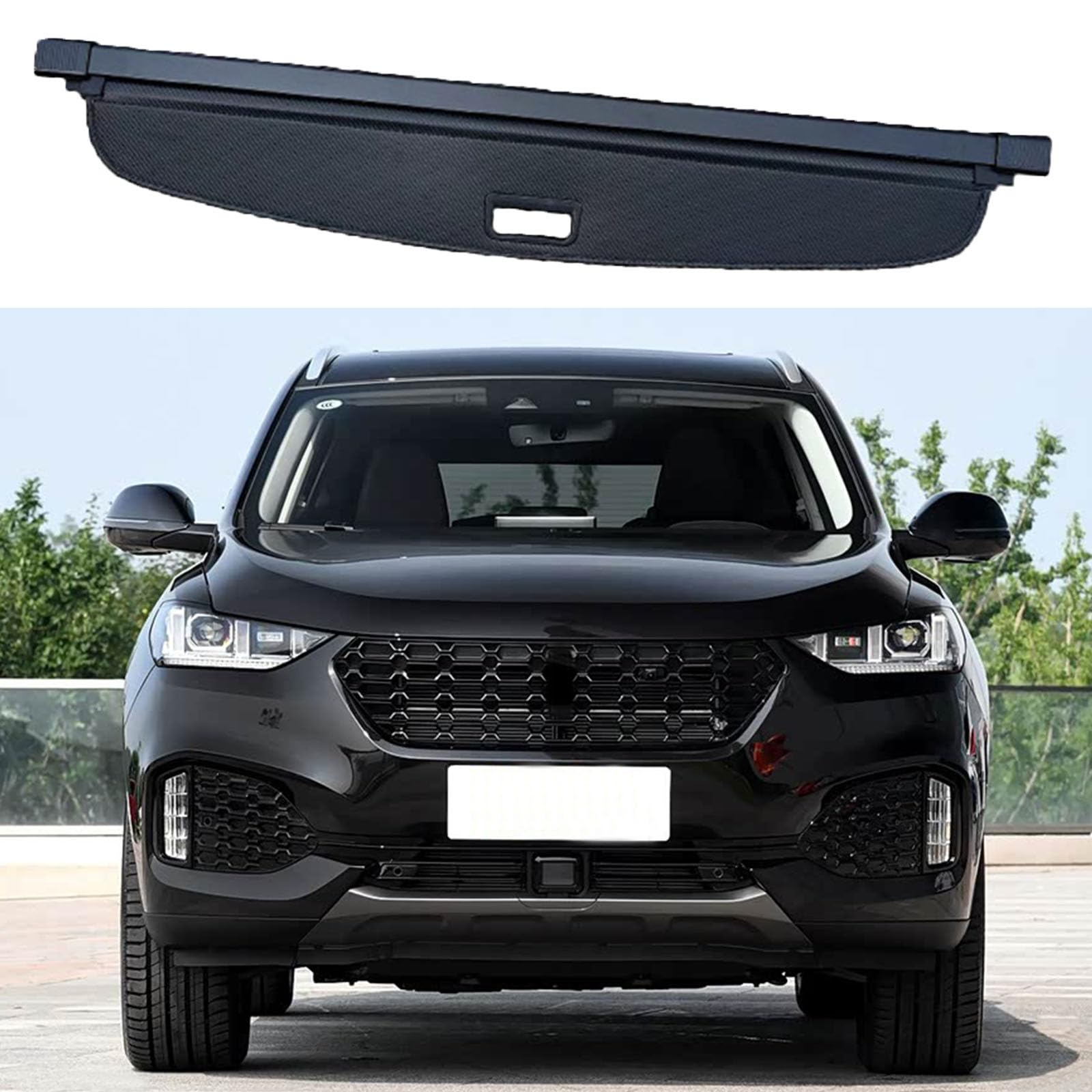 WGHNBNB Car privacy screen,Compatible pour WEY VV6 2018-2021,Auto Parts