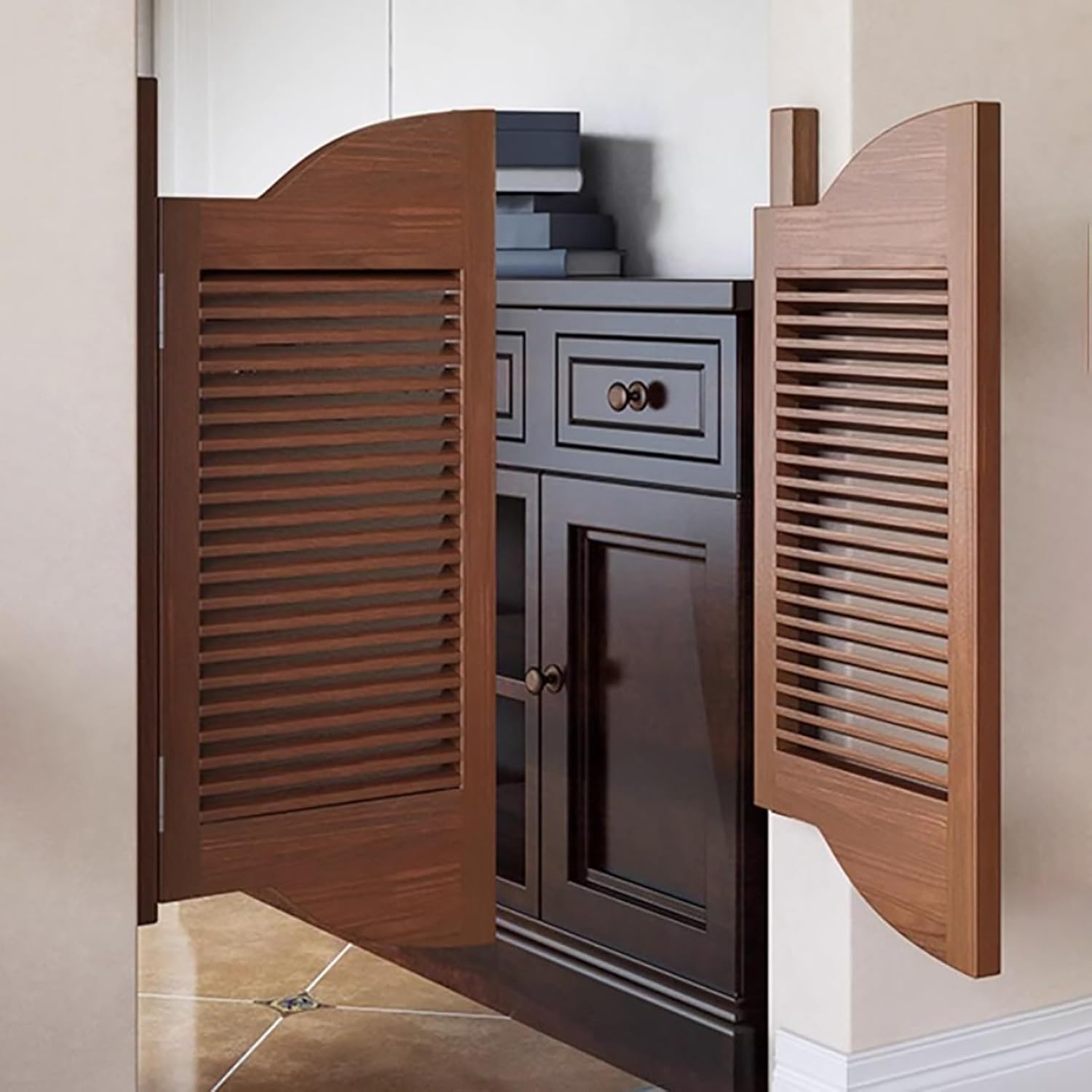 キッチン用サルーンドア、カフェドアスイングドア、無垢材スイングドア、ヒンジ付きモダンスタイルスイングドア、ショップ入口パーティション