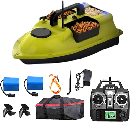 Bait Boat, GPS RC Bait Boat with 500m/546yards Remote Control,