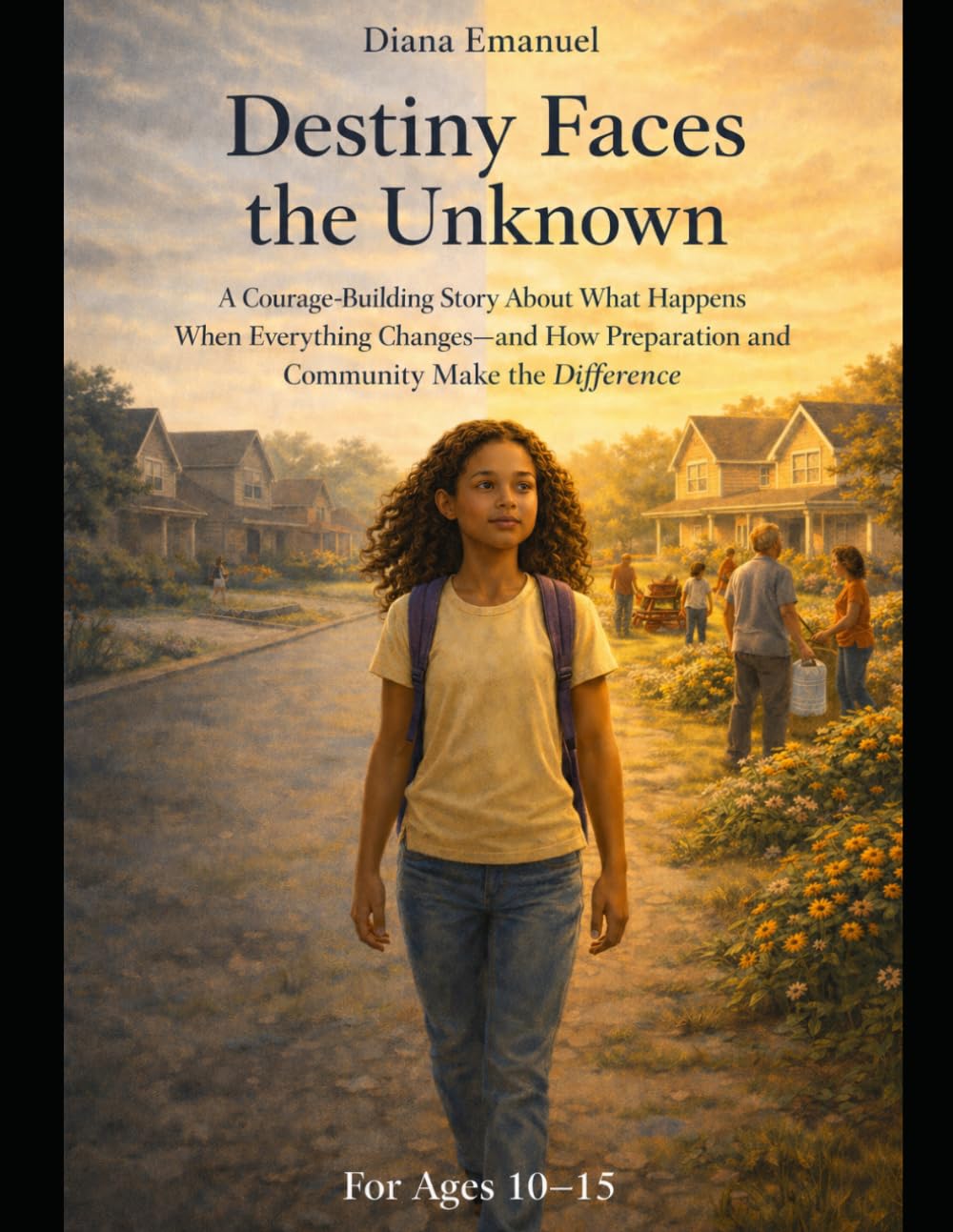 Destiny Faces The Unknown: A Courage-Building Story About Disaster Preparedness, Self-Sustainability, and Community Strength in Uncertain Times (The Destiny Difficult Discussions Series)