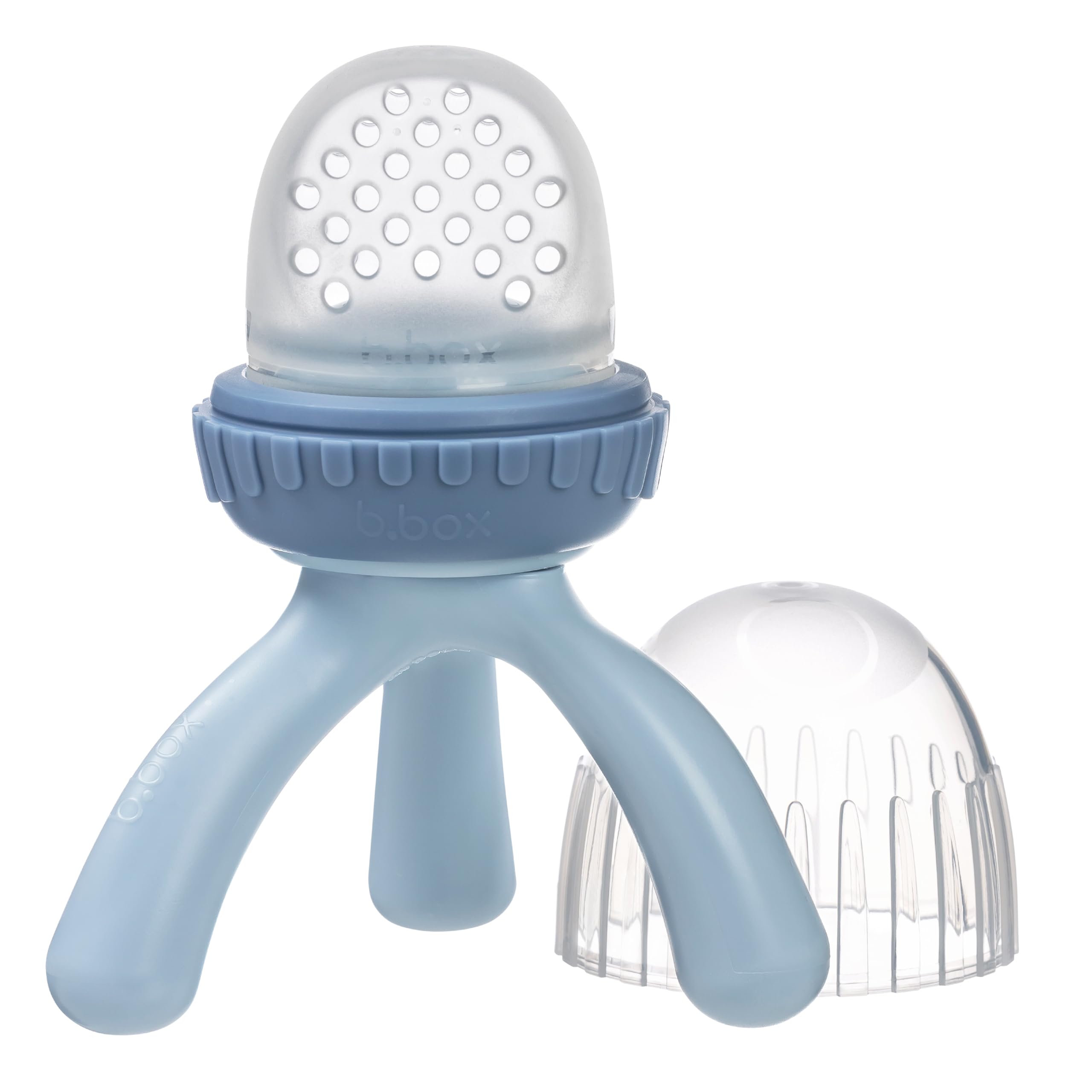 b.Box Silicone Fresh Food Feeder Lullaby Blue