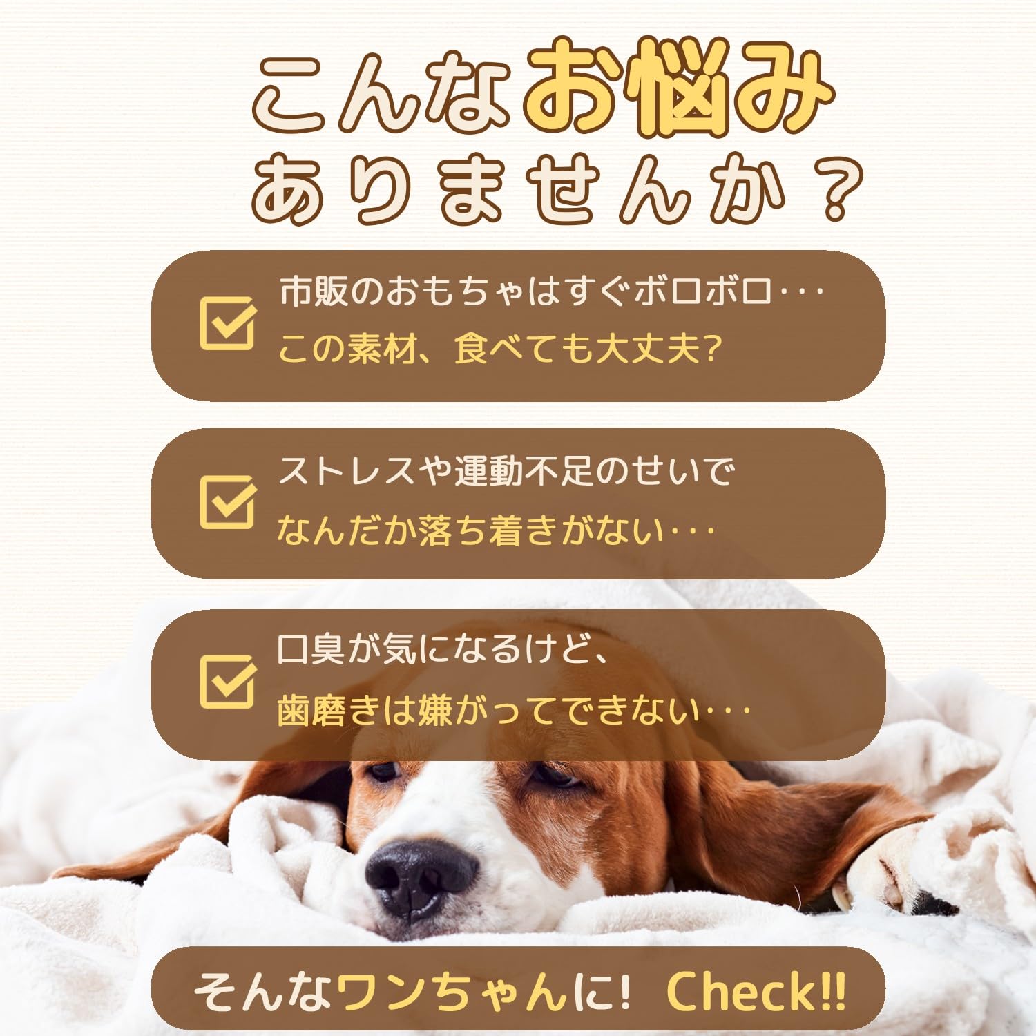 Amazon | betogo [ベトゴ] 犬噛むおもちゃ ロープ付き コーヒー木 知育