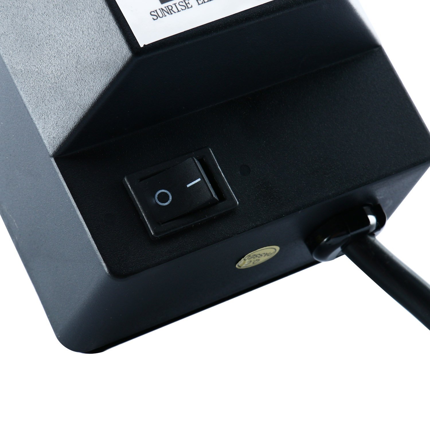 Universal Grill Motor eléctrico de repuesto para asador de 120 voltios, interruptor de encendido/apagado de 4 vatios, negro (negro) 8