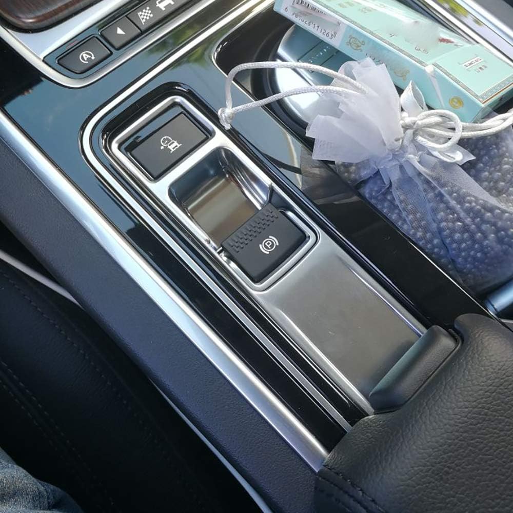 Kadore Interior Switch Sticker Gear Shift Center Console Panel Cover Trim for Jaguar F-PACE XF 2016-2020 Matte