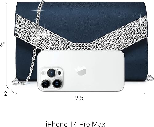 Miniatura 3 de Dasein Bolsos de noche para mujer, embragues de fiesta formal, bolsos de boda, cóctel, baile de graduación