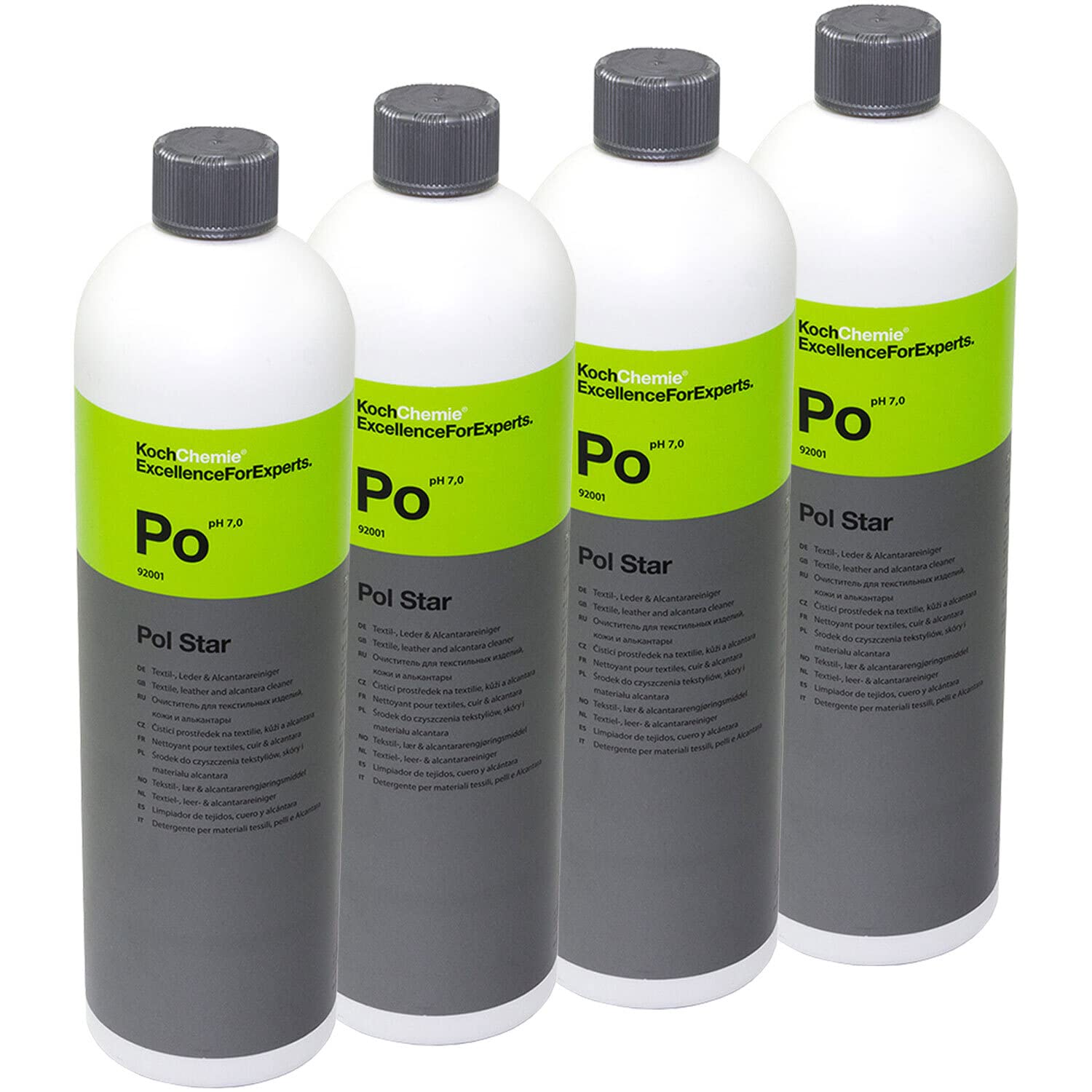 Textil-, Leder & Alcantarareiniger Pol Star Koch Chemie 4 X 1 Liter