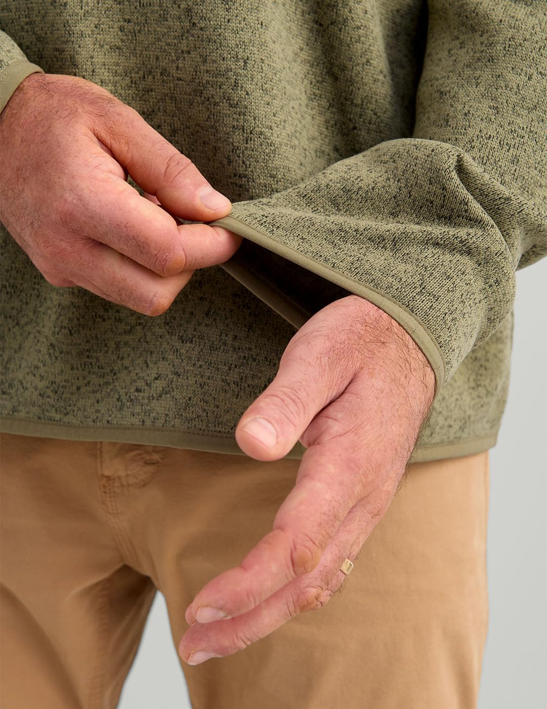 Nomad Mens Statesman Snap Pullover, Stylish and Comfortable Midweight Pullover - Image 2