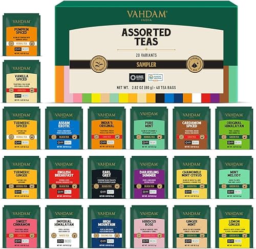 VAHDAM - Caja De Regalo Surtida De Té