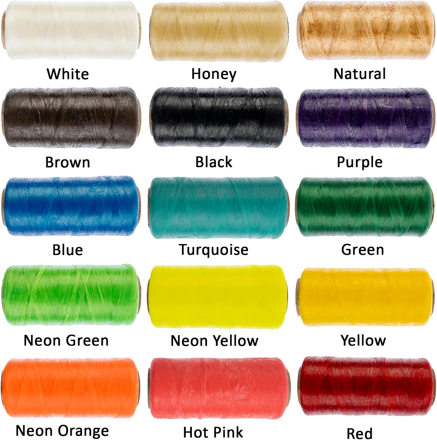 Sinew 4oz 450ft (150yd) Neon Green 5ply, 70lb Test Made in USA, Artificial Sinew