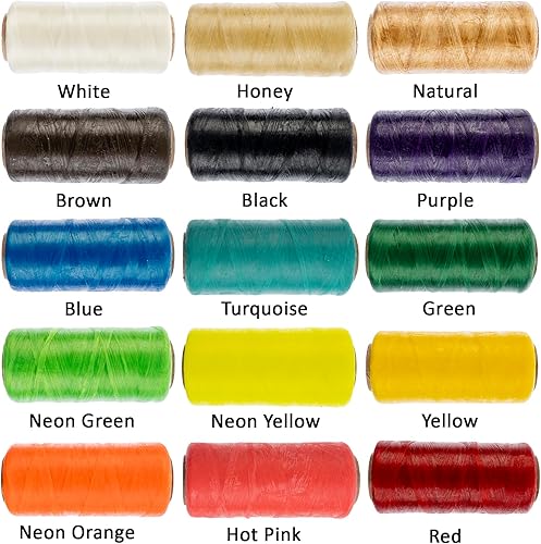 Miniatura 3 de Hilo sinusoidal 4oz 137m (150yd) Natural 5 capas, prueba de 27kg Hecho en EE. UU., Hilo sinusoidal artificial