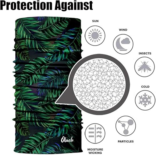 Miniatura 7 de Obacle Polaina para el cuello, bandana para protección contra el polvo, el viento, el sol para hombres y mujeres