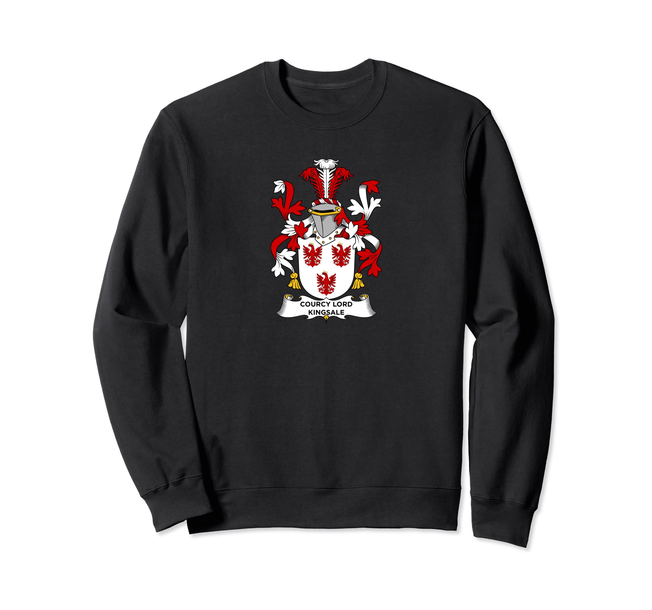 Courcy Lord Kingsale Coat of Arms - Family Crest Sweatshirt
