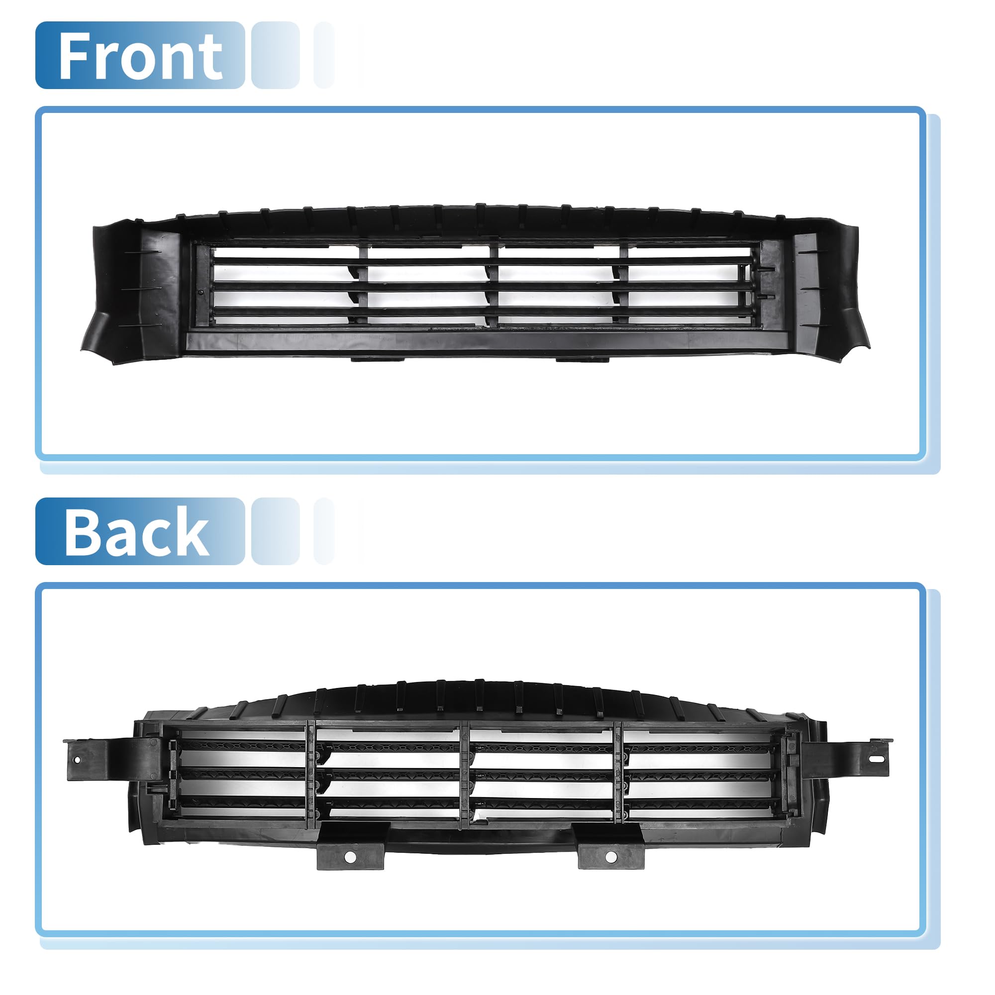 Amazon.com: X AUTOHAUX No.62330-6CT0A Front Air Shutter Assembly