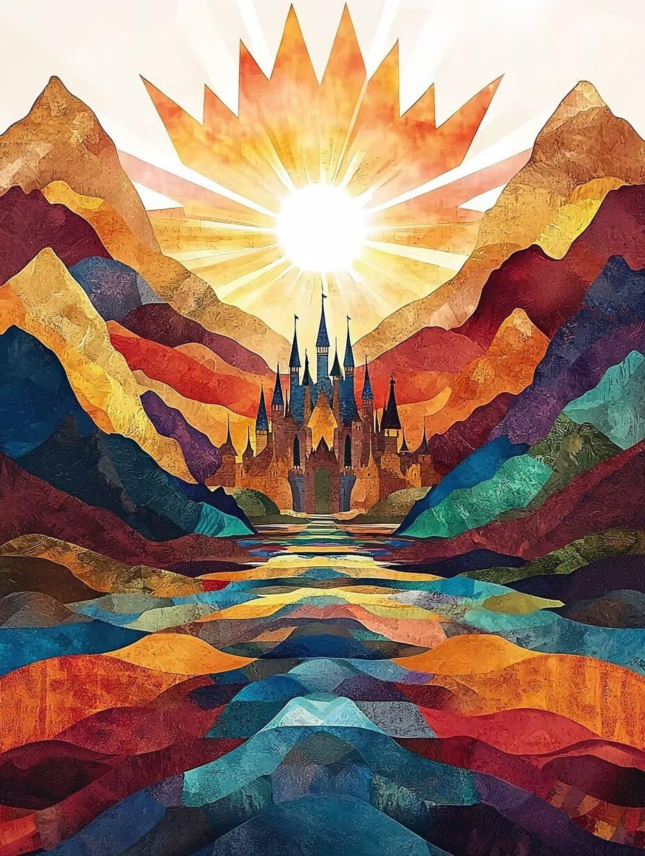 Paesaggio astratto Dipingere con i Numeri per Adulti, 70x90cm a-102 | Paint by Numbers Kit con Pennelli e Acrilico Pigmento, Fai da te Olio La Pittura di Numeri Kit, Decora la Casa, senza Cornice