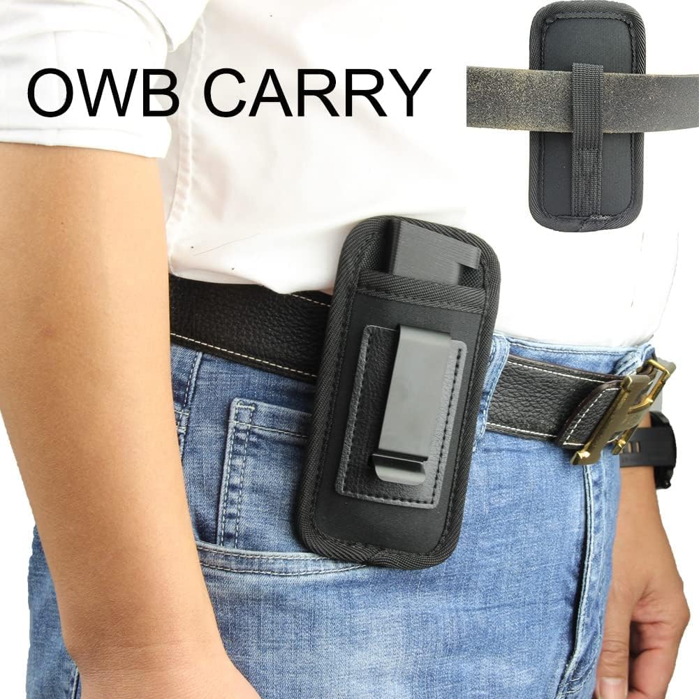 Right Hand Universal IWB Leather Holster + 2-Pack Magazine Holster, Fits: S&W SD9VE and SD40VE or Similar Sized Pistols