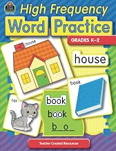 High Frequency Word Practice: Grades K-2