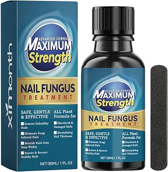 Nail Care Oil for Toenails - Extra Strong Nail Repair Serum for Toenail and Fingernail- Nail Strengthener for Thick, Broken, Damaged Nails - Fast-Acting Nail Growth Formula