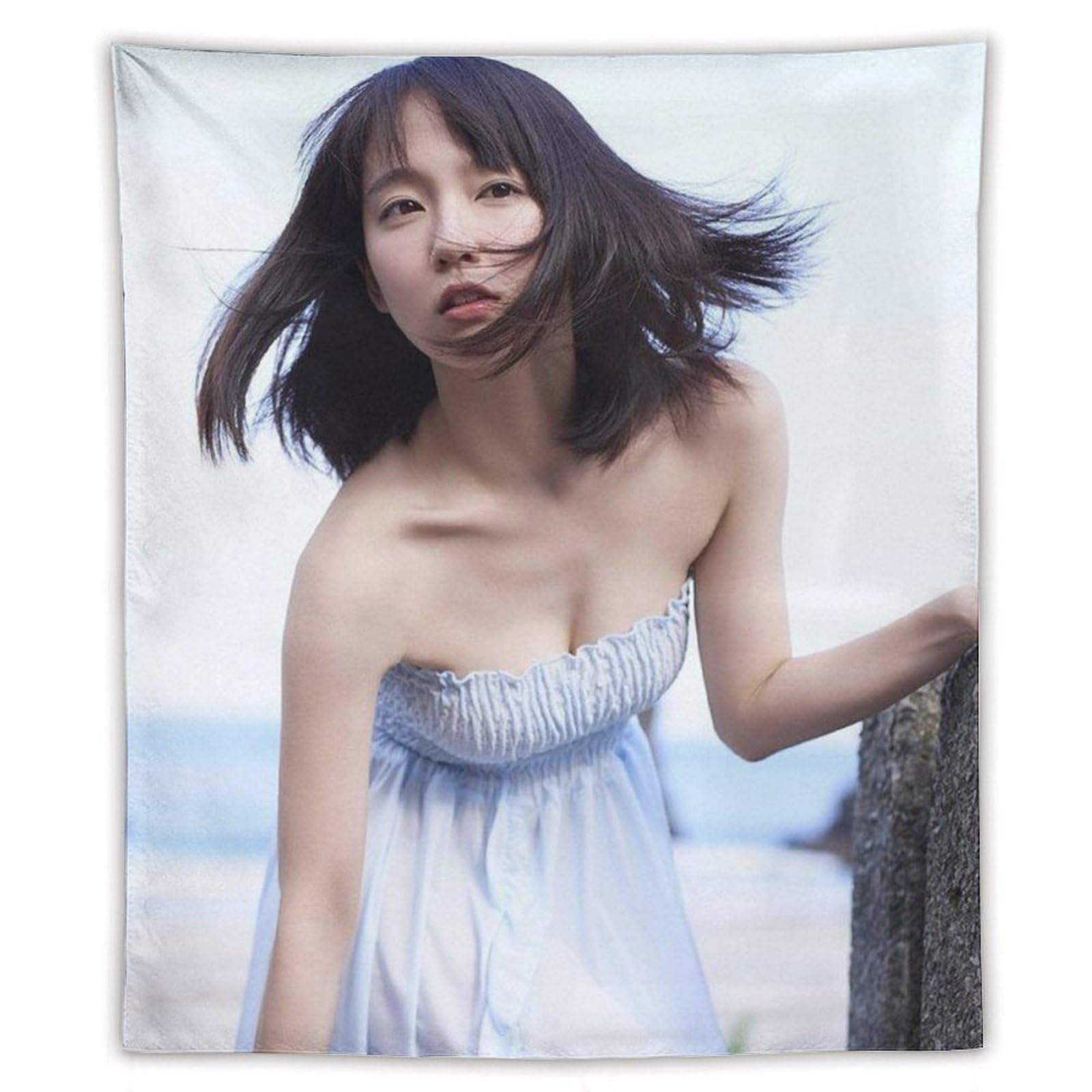 Amazon.co.jp: 吉岡里帆 水着 タペストリー 壁掛け 部屋飾り 多機能