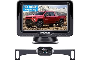 LK3 Wireless Backup Camera for Car Truck SUV HD 1080P No-Delay Waterproof...